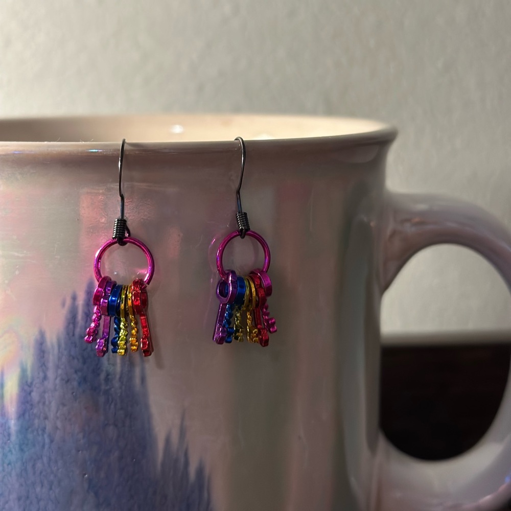 Key to my Heart Earrings